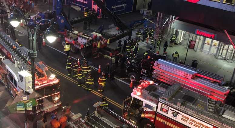 Crane Collapse near Penn Station