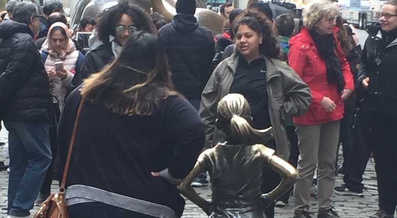 The Fearless Girl statue is getting a new home at the New York Stock Exchange. The Fearless Girl statue is getting a new home at the New York Stock Exchange.