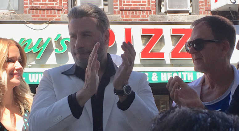 John Travolta in Bensonhurst, Brooklyn John Travolta