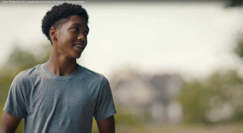 In this undated frame from video provided by John Fetterman for Lieutenant Governor shows Antwon Rose in a campaign announcement. Funeral services are being held Monday, June 25, 2018, for Rose, who was shot and killed by cops when he fled a traffic stop In this undated frame from video provided by John Fetterman for Lieutenant Governor shows Antwon Rose in a campaign announcement. Funeral services are being held Monday, June 25, 2018, for Rose, who was shot and killed by cops when he fled a traffic stop