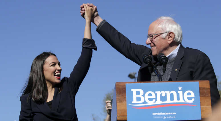 Sanders AOC Sanders AOC