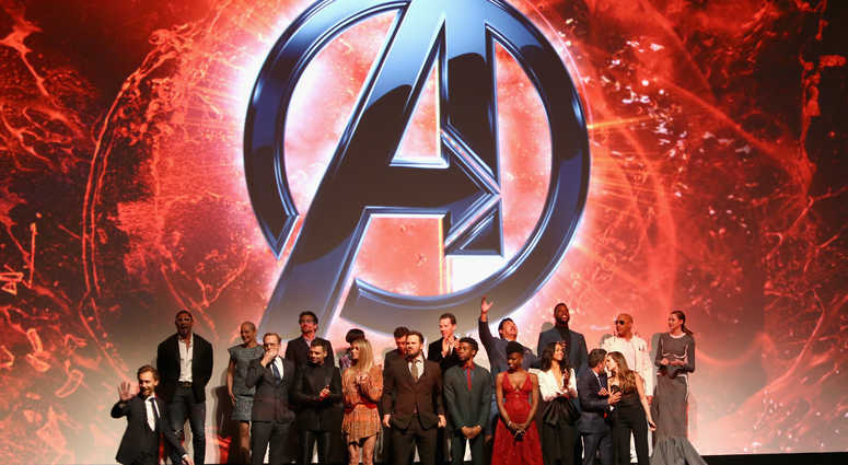 Cast of 'Avengers: Infinity War' attend the Los Angeles Global Premiere for Marvel Studios Avengers: Infinity War on April 23, 2018 in Hollywood, California. Avengers