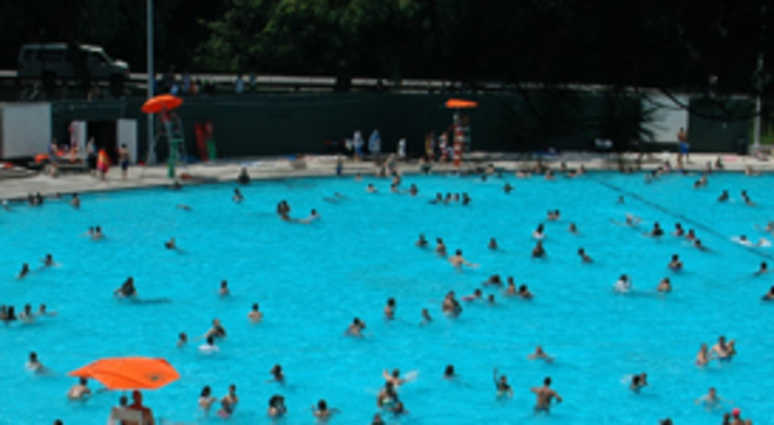 Lasker Pool at Central Park. Lasker Pool at Central Park