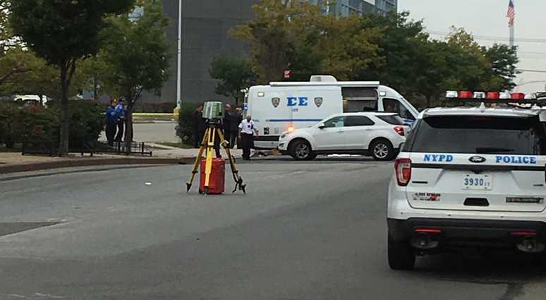 The scene of a deadly road rage shooting in Queens. The scene of a deadly road rage shooting in Queens.
