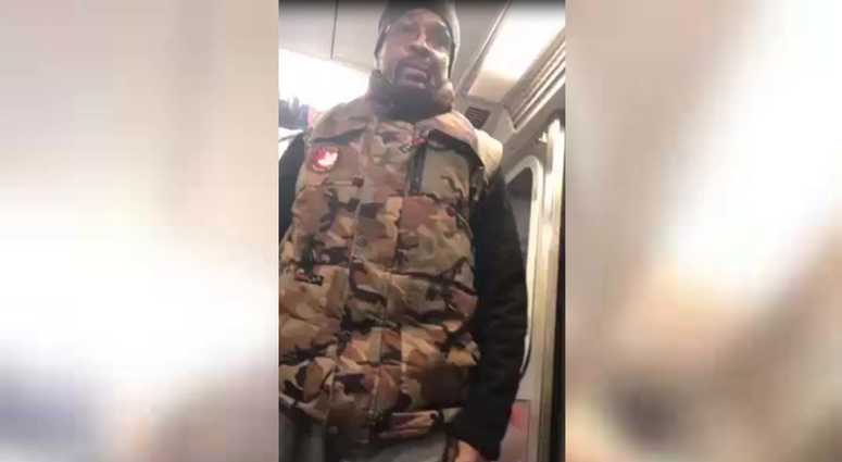 The NYPD released a video of the suspect on Sunday. Anti-gay subway attack suspect