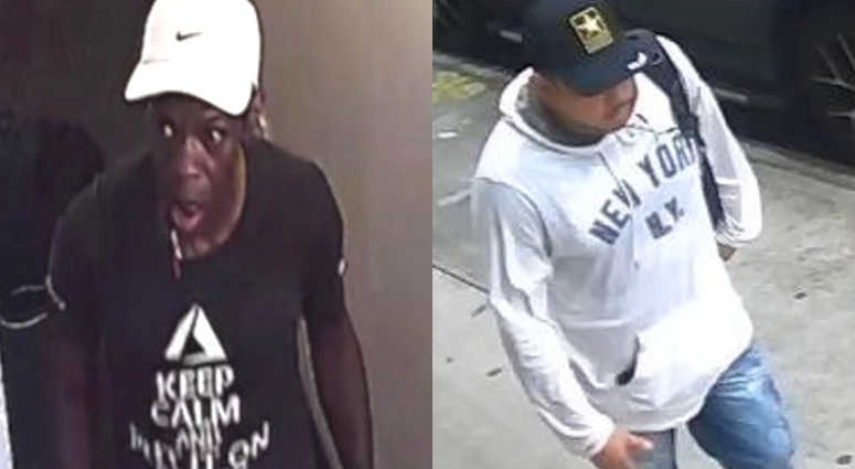 Cops are looking for a pair of serial burglars who are taking Manhattan residents for thousands. Cops are looking for a pair of serial burglars who are taking Manhattan residents for thousands.