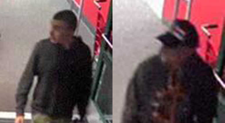 Suffolk County cops are looking for two guys who tagged a Target store in Centereach with swastikas. Suffolk County cops are looking for two guys who tagged a Target store in Centereach with swastikas.