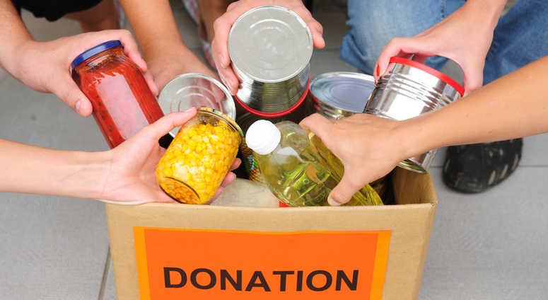 Food donations file. Food donations file