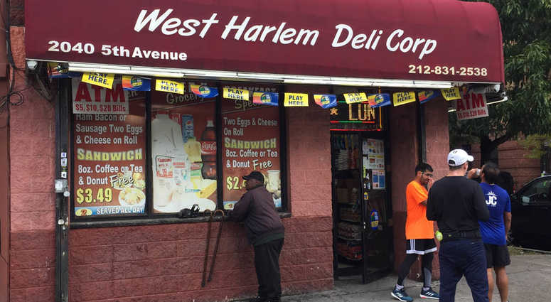 West Harlem Deli sold a winning Powerball ticket. West Harlem Deli lotto ticket