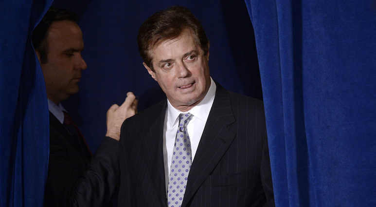 Paul Manafort, then senior aid to Republican Presidential candidate Donald Trump, attends an event on foreign policy. Paul Manafort