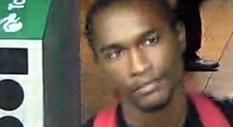 Cops are looking for a man who shoved a straphanger onto the subway tracks at Grand Central. Cops are looking for a man who shoved a straphanger onto the subway tracks at Grand Central.