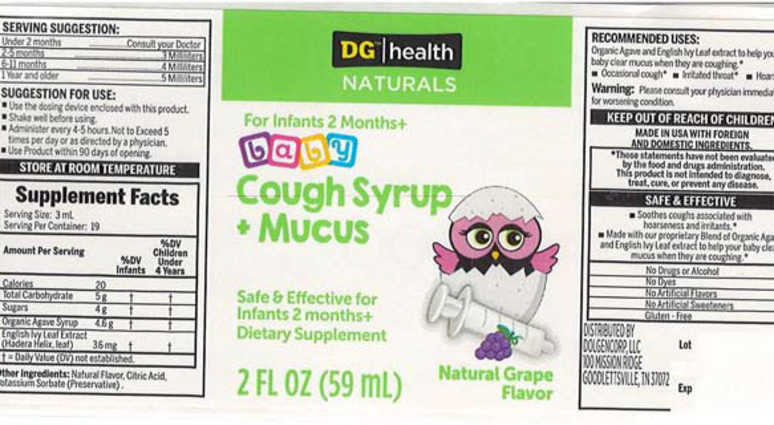 DG Health Cough Syrup is being recalled due to bacteria concerns. Cough Syrup Recall DG health