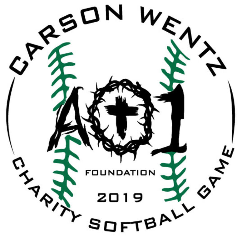 Carson Wentz charity softball Carson Wentz charity softball