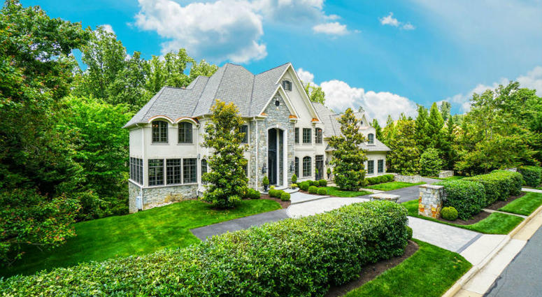 Bruce Allen's McLean mansion. Bruce Allen's McLean, Virginia mansion is up for sale again.