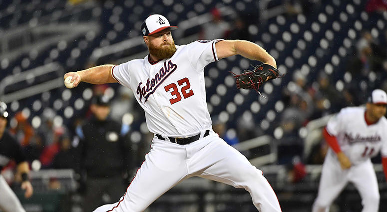 WATCH: Aaron Barrett gets told he's 'going back to the big leagues' WATCH: Aaron Barrett gets told he's 'going back to the big leagues'