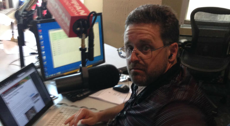 Chris Russell has a mental breakdown on air