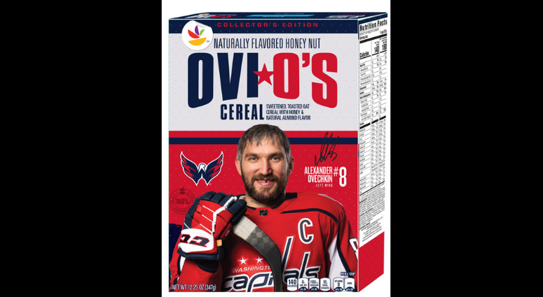 Ovi O's cereal hit shelves Sept. 17. Alex Ovechkin's cereal Ovi O’s will soon hit store shelves