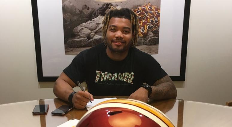 Second-Round Pick Derrius Guice Signing His Rookie Contract Derrius_Guice