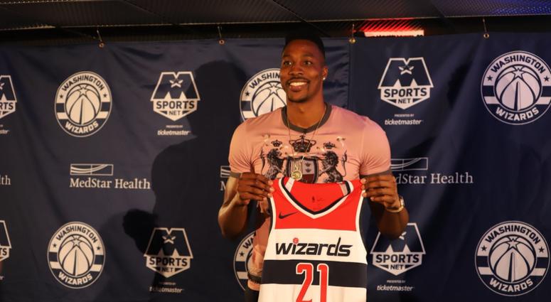 Dwight Howard introductory press conference with Wizards Dwight_Howard_Wizards