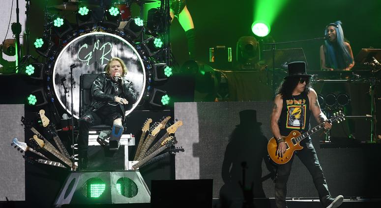 A real stretch here... but Guns N' Roses CAN perform at Danny Rouhier's Super Bowl. PHOTOS: Danny Rouhier approved Super Bowl acts