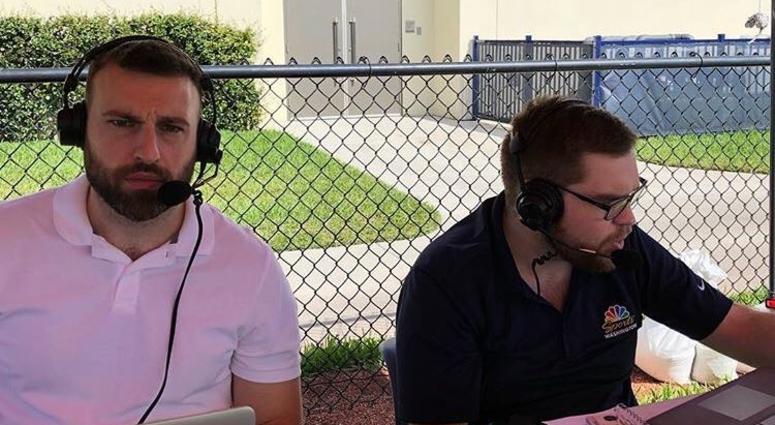 Danny Rouhier and Grant Paulsen at Nationals spring training. Grant_Danny_Spring_Training