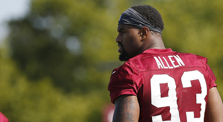 Jonathan Allen, Jordan Reed miss Thursday's practice Jonathan Allen, Jordan Reed miss Redskins practice
