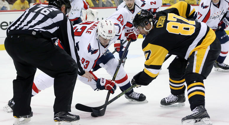 Capitals Forward Jay Beagle Jay_Beagle_Face_Off