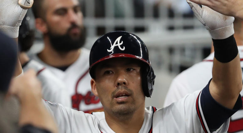 Kurt Suzuki of the Atlanta Braves kurt_suzuki_braves