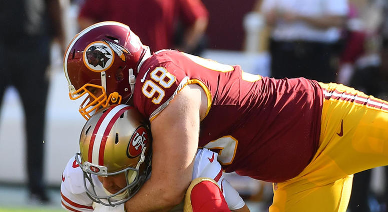 Matt Ioannidis of the Washington Redskins matt_ioannidis_redskins