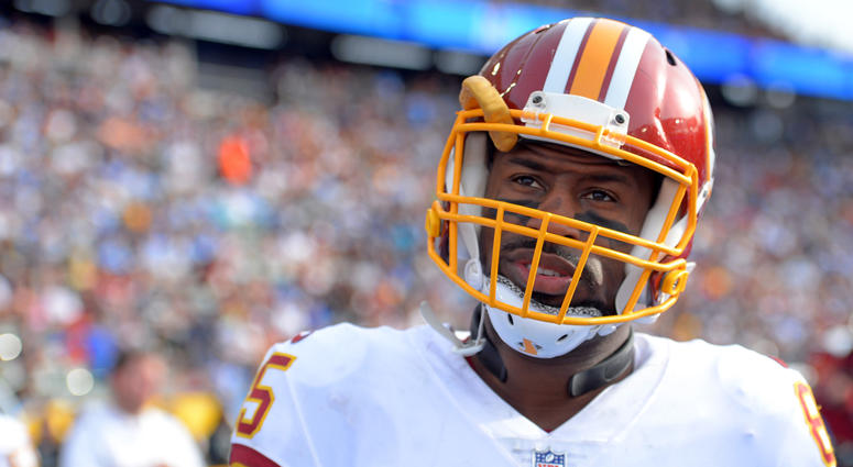 Vernon Davis of the Washington Redskins vernon_davis_redskins