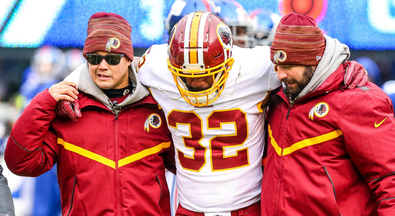 Samaje Perine of the Washington Redskins samaje_perine_redskins