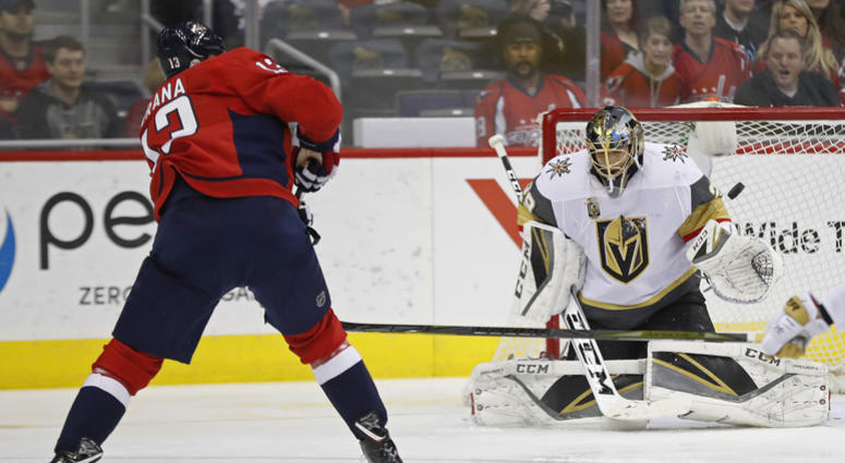 Jakub Vrana vs. Marc-Andre Fleury jakub_vrana_caps