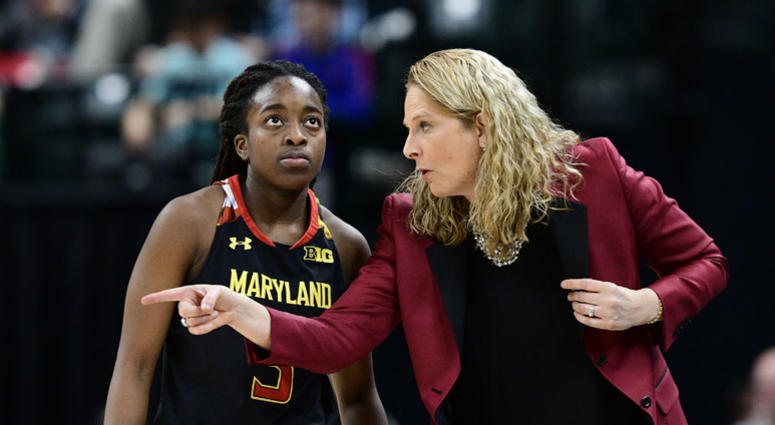 Terps guard Kaila Charles led the team with 29 in a comeback win. Maryland Terps guard Kaila Charles led the team with 29 in a comeback win.