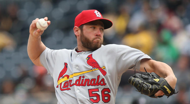 Greg Holland pitches for the St. Louis Cardinals. Greg_Holland