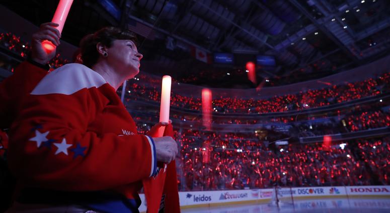 Washington Capitals celebrate capitals_caps_fan