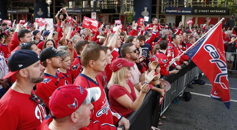 Capitals fans celebrate after Game 4 win capitals_caps_fan