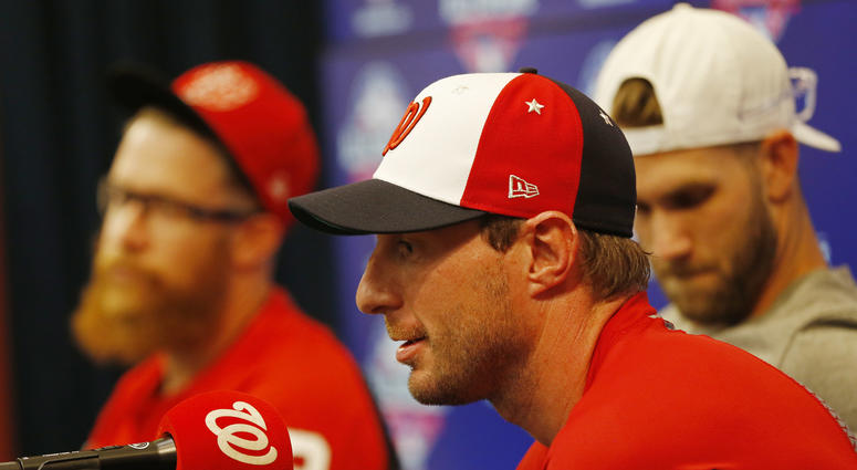 Nationals teammates speak after being announced to All-Star team. Max_Scherzer_All_Star_Game