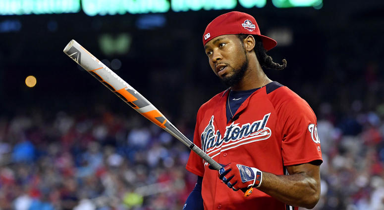 Josh Norman at the 2018 MLB All-Star Game josh_norman_mlb_asg