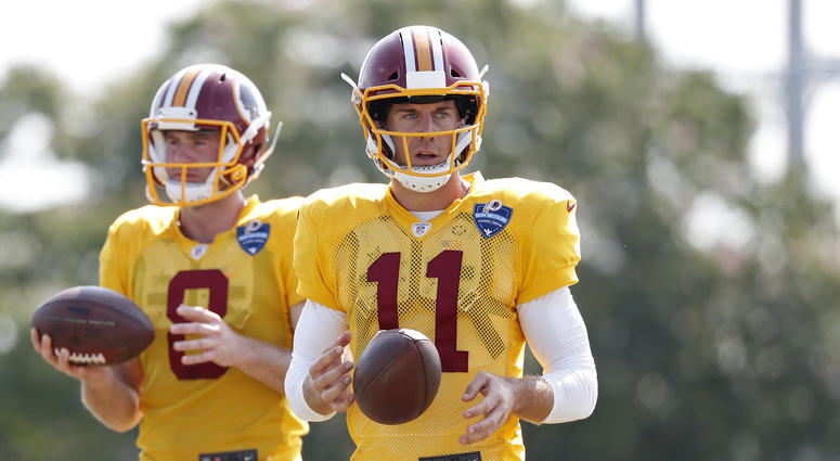 Alex Smith at Redskins training camp. Alex_Smith_Training_Camp