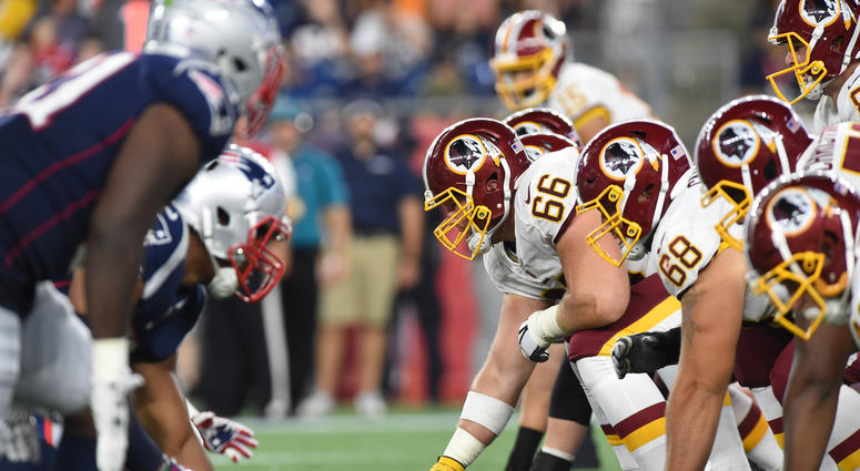 Washington Redskins vs. the New England Patriots redskins_patriots