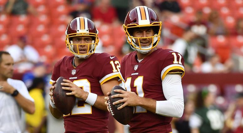 Alex Smith and Colt McCoy of the Washington Redskins. Alex_Smith_Colt_McCoy