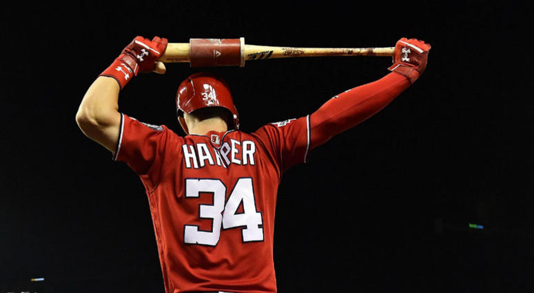 Nationals outfielder Bryce Harper. Bryce_Harper_Washington