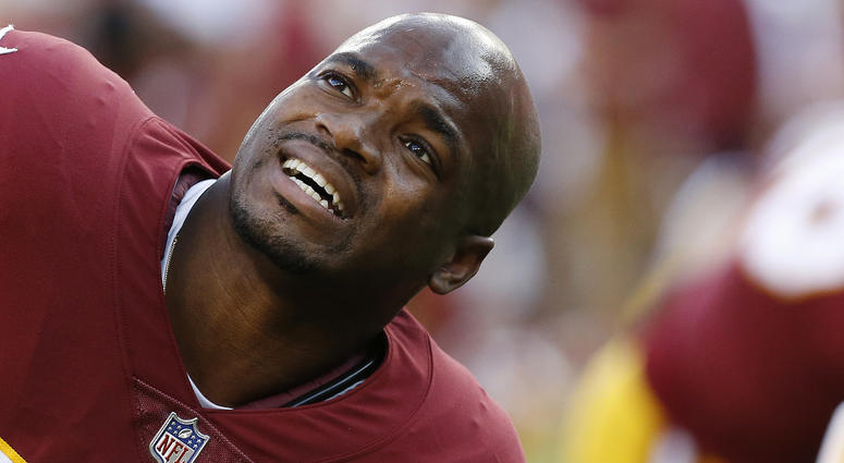 Adrian Peterson of the Washington Redskins adrian_peterson_redskins