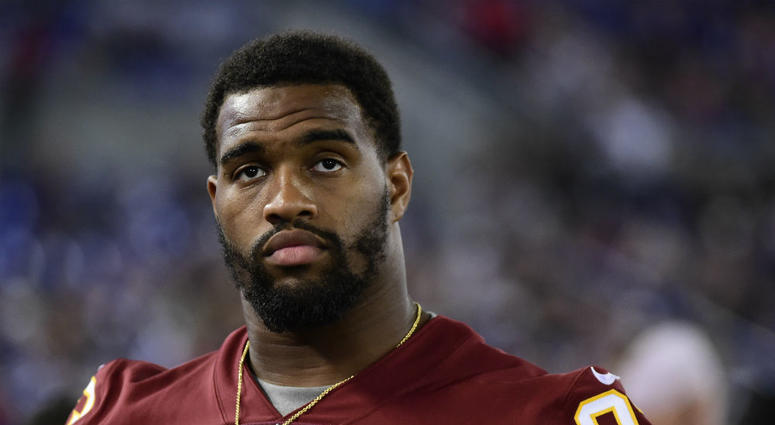 Redskins defensive end Jonathan Allen. Jonathan_Allen_Redskins