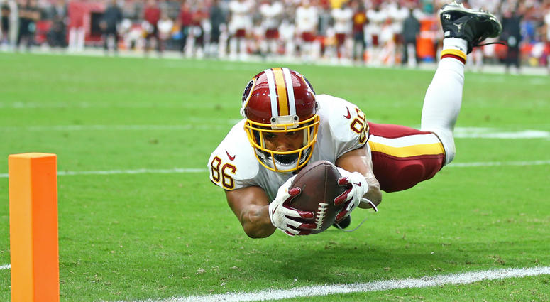 Jordan Reed of the Washington Redskins jordan_reed_redskins