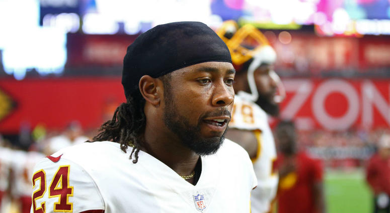 Redskins cornerback Josh Norman. Josh_Norman_Redskins
