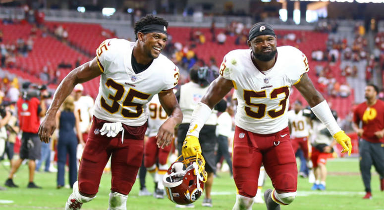 Redskins linebacker Zach Brown. Zach_Brown_Redskins