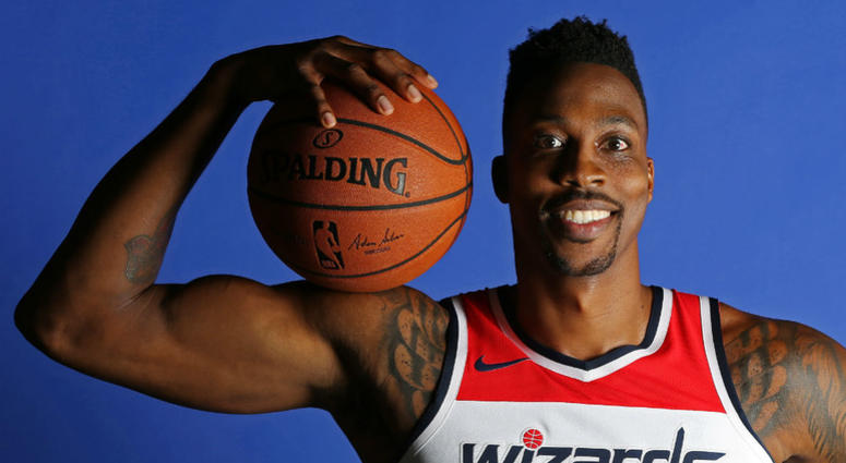 Wizards forward Dwight Howard. Dwight_Howard_Wizards