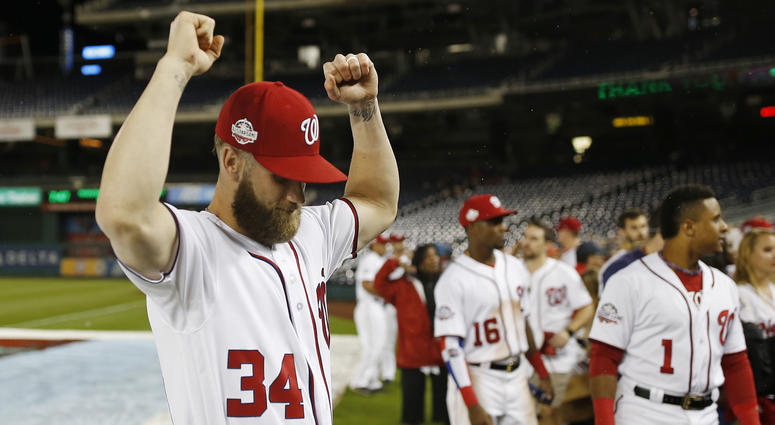 Bryce Harper walks off the field at Nats Park after the final home game of the 2018 season Chris Russell: Did Nats make Bryce Harper last-minute offer?