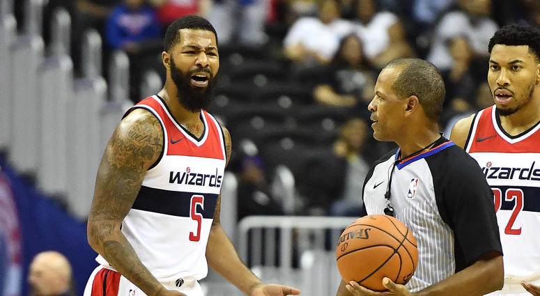 Markieff Morris reacts to getting ejected. Markieff_Morris_Ejection
